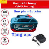 Pin 10 Cell  boshun 21v Chân Pin Phổ Thông M21 xài quạt ,khoan pin  .bulong máy chợ lớn vn