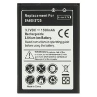 Pin 1500mAh cho Sony ST25i / Xperia U / BA600