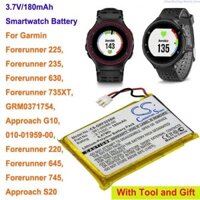 Pin 180mAh bwvj orangeyu 361-00086-00 cho Garmin Forerunner 225, Forerunner 235, Forerunner 735XT, G