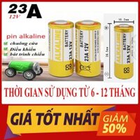 Pin 23A - 12V ALKALINE Chính hãng dùng cho chuông cửa, điều khiển cửa cuốn, - 1 VỈ 5 VIÊN PIN