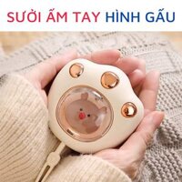 Pin 2400mAh - Máy Sưởi Cầm Tay Mini Chân Mèo - Hàng mới