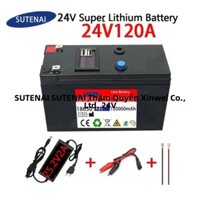 Pin 24V Pin 120Ah  Pin cho xe điện Pin Pin Mặt Trời Pin Sạc Ngoài TrờiXe đạp điện