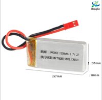 Pin 3.7v 1200mah JST Pin sạc máy bay