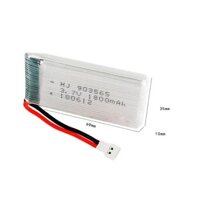 Pin 3.7v 1800mah XH2.54 Pin sạc đồ chơi máy bay