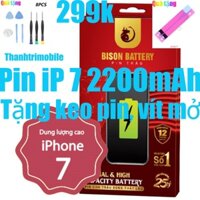 Pin 7 Bison dung lượng cao 2200mAh