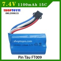 Pin 7.4 V 1100 Mah cho xe 9118