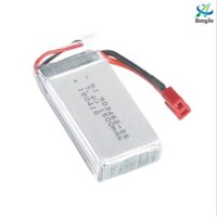 Pin 7.4v 1500mah T Pin sạc đồ chơi điều khiển có mạch bảo vệ xả 25c