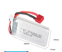 Pin 7.4v 1500mah T Pin sạc đồ chơi điều khiển có mạch bảo vệ xả 25c