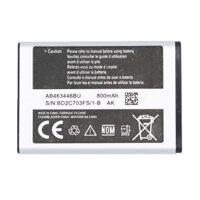 Pin 800mAh AB463446BU cho Samsung C512 / X208 / 1258/1250 (S / N: BD4S497PS / 1-B)