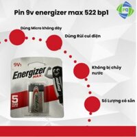 Pin 9V Energizer vỉ 1 viên