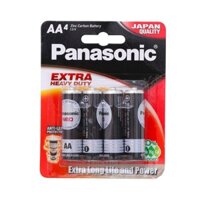 Pin AA 4 viên Manganese Panasonic R6NT-4B