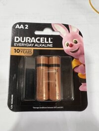 Pin AA Duracell Alkaline Duracell LR6 Pin khóa cửa điện tử VỈ 2 VIÊN