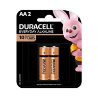 Pin AA Duracell everyday alkaline (Vỉ 2 viên)