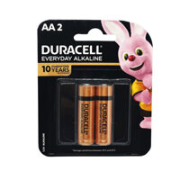 Pin AA Duracell everyday alkaline Vỉ 2 Viên