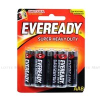 Pin AA Eveready Siêu Bền 1215 BP8