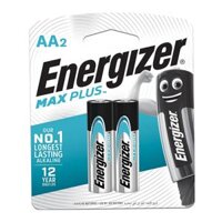 Pin AA, Max Plus, AA Alkaline Battery, 1.5V, 2 Cục - ENERGIZER