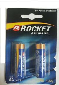 Pin AA Rocket vỉ 2 viên