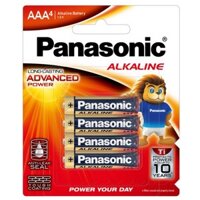 Pin AAA 4 viên Alkaline Panasonic LR03T-4B-V