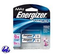 Pin AAA Energizer Lithium Ultimate - Vỉ 2 viên