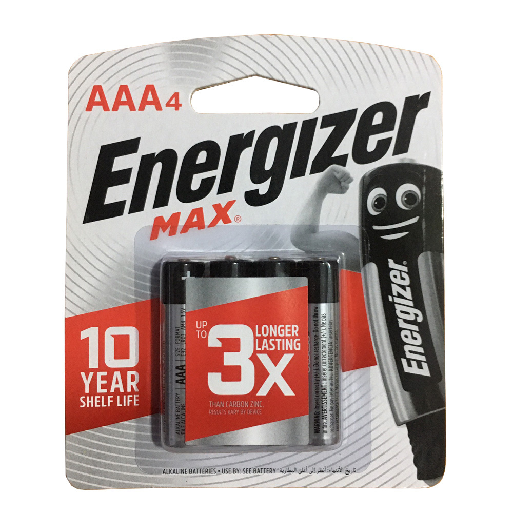 Pin AAA Energizer Max E92 BP4