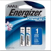 Pin AAA Energizer Ultimate Lithium 1.5 V L92- BP2 (vỉ 2 viên)