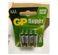 Pin AAA GP Super Alkaline Vỉ 8 Viên