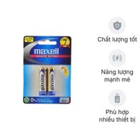 Pin Alkaline AA Vỉ 2 viên MAXELL LR6