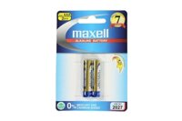 Pin Alkaline AAA Vỉ 2 viên MAXELL LR03