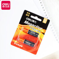 Pin Alkaline Deli 18500 AA Dung lượng lớn An toàn Pin AAA 1.5V Bền bỉ Mạnh mẽ 2 miếng/thẻ