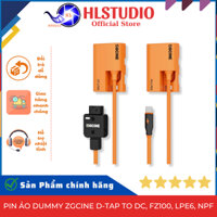 Pin Ảo Dummy ZGCINE D-TAP To DC, FZ100, LPE6, NPF - Đa Năng, Hiệu Suất Cao, 60CM HL Studio