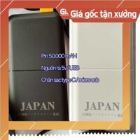 Pin áo sưởi điện,Pin áo điều hòa, pin áo bảo hộ,sạc dự phòng 50000mAh .Cổng ra USB 5V 2 đầu nguồn