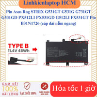 Pin Asus Rog STRIX G531GT G531G G731GT G531GD PX512LI PX531GD G512LI FX531GT Pin B31N1726 (cáp dài nằm ngang)
