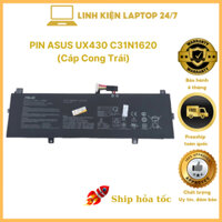 PIN ASUS UX430 C31N1620 (Cáp Cong Trái) Cho ASUS ZenBook UX430 UX430UA UX430UQ - Pin Asus Zin Mới