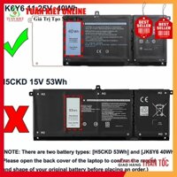 Pin Battery Laptop Dell Latitude 3410 3510 H5CKD 53Wh, Dell Inspiron 15 5400 5401 5501 5502 3510 7306 Latitude 3410