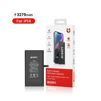 Pin BISON thay thế cho iPhone 14 Dung lượng 3279mAh | Giá rẻ, trả góp 0%