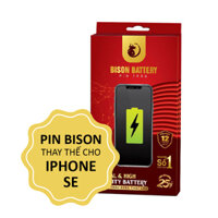 Pin BISON thay thế cho iPhone SE (2016) - Dung lượng tiêu chuẩn | Giá rẻ, trả góp 0%