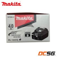 Pin BL1840B Li-Ion/18V/4.0Ah Makita 197265-4 (có hộp) | DCSG