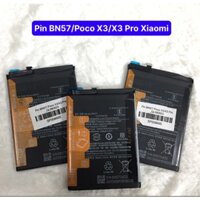 Pin BN57/Poco x3/X3 Pro Xiaomi Mới