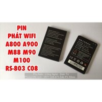 Pin bộ phát wifi 4G LTE A800 A900 M88 M90 M100 RS-803 RS803 RS 803 C08 / pin thay thế / Thủ Dầu Một Bình Dương