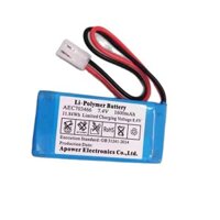 Pin Bộ Sạc Sk600i Sk500iii Sp3d Sk803 Aec703466 2600Mah 7.2V