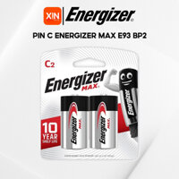 PIN C ENERGIZER MAX E93 BP2 Vỉ 2 viên - Hàng chính hãng