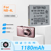 Pin Canon NB-4L NB-4LH cho Máy ảnh Canon IXUS 130 100 i7 SD960 SD780 TX1 70 50....NB 4L Dung lượng cao chính hãng