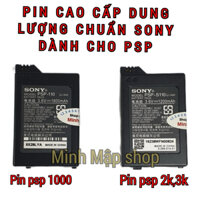 Pin cao cấp dành cho máy game psp 1000-2000-3000