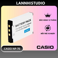 Pin Casio NP-70 tương thích với các mẫu máy ảnh như Casio EX-Z150, EX-Z250 và EX-Z300…