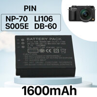 Pin CGA-S005E D-LI106 DB-60 BP-DC4 DMW-BCC12 NP-70 cho Panasonic, Fujifilm, Leica, Kodak, Samsung, Ricoh, Sigma, Pentax