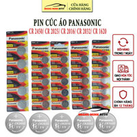 Pin Chìa khoá điều khiển Ô Tô - Pin cúc áo Panasonic CR2032 / CR2025 / CR1620 / CR2016 / CR2450