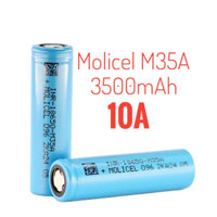 Pin chính hãng Molicel M35A 18650 3.7Vol 3500mah xả 10A