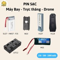 Pin cho đồ chơi Máy bay và Drone Mini Điều khiển từ xa, Máy bay SU27, HW37, F35, JJRC H107, H118