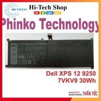 Pin cho laptopDell 7VKV9 Battery dell XPS 12 9250 DELL latitude e7275 2in1 BH 6 tháng