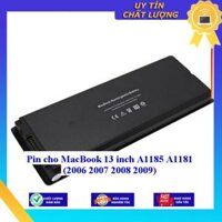 Pin cho MacBook 13 inch A1185 A1181  2006 2007 2008 2009  - Hàng Nhập Khẩu New Seal